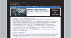 Desktop Screenshot of login.directinn.com