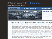 Tablet Screenshot of login.directinn.com
